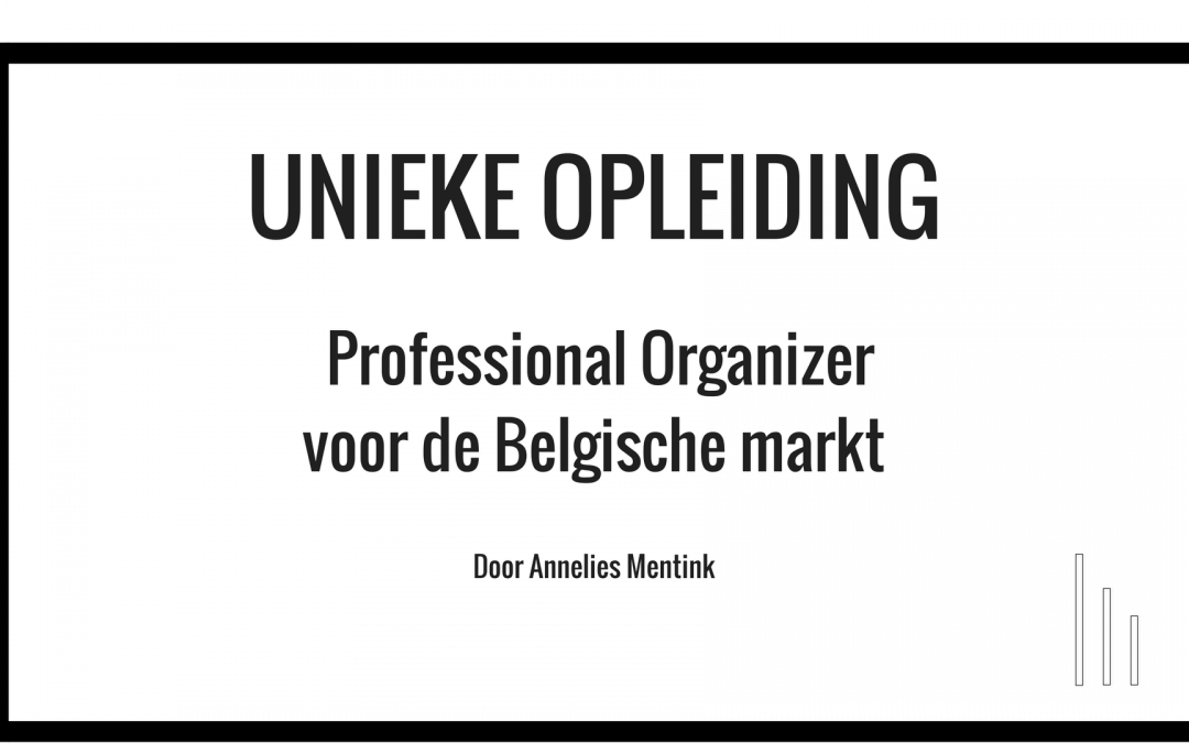 Opleiding Professional Organizer – VOLZET
